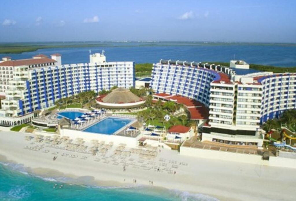 How Far is Crown Paradise Club Cancun from the Airport